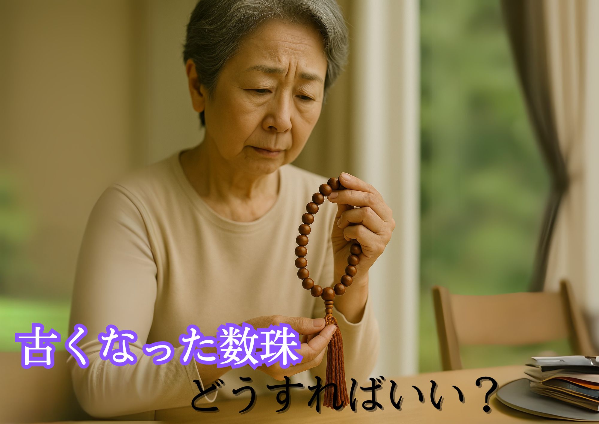 数珠　処分